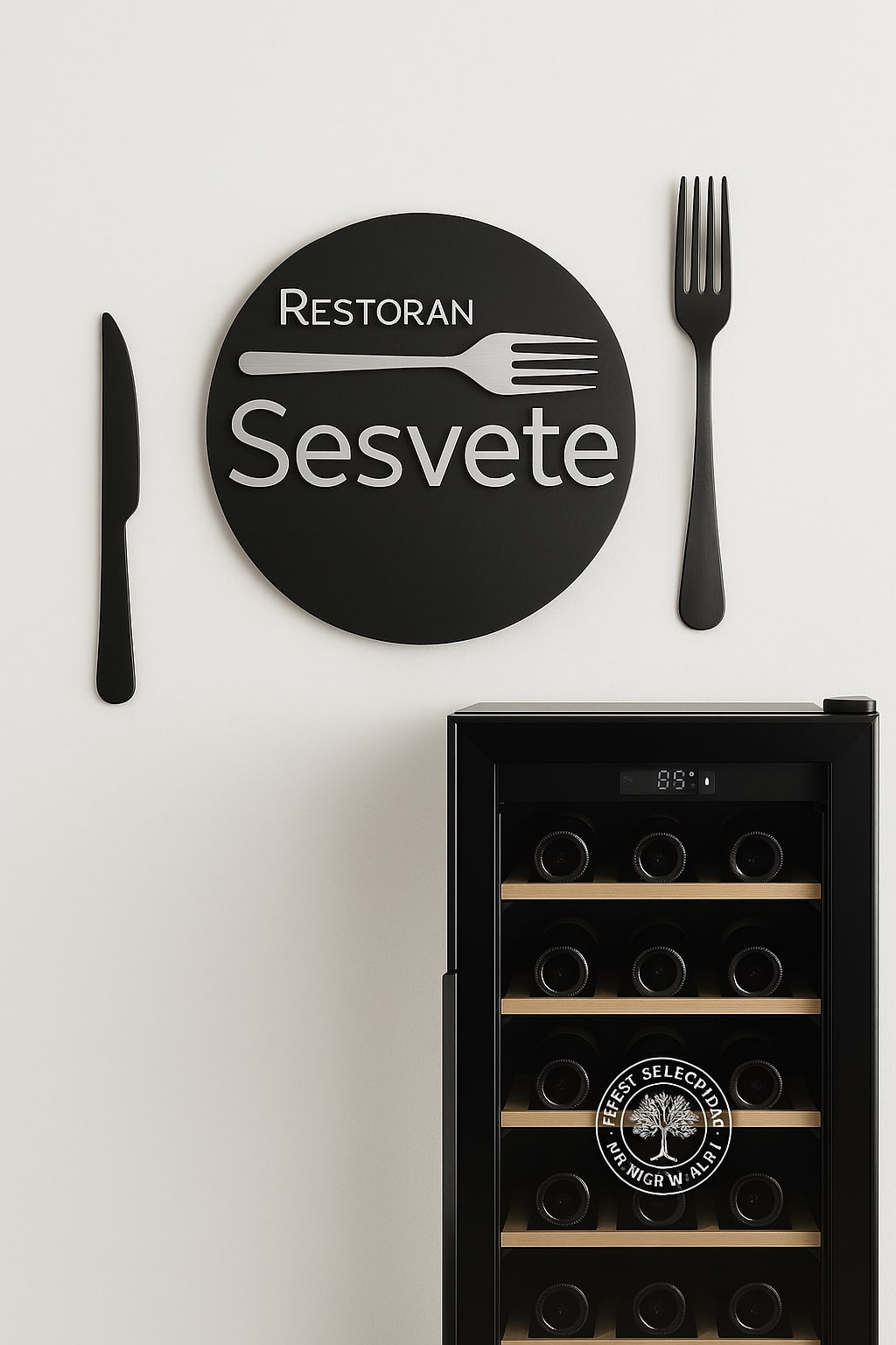 Laserski rezane metalne reklame